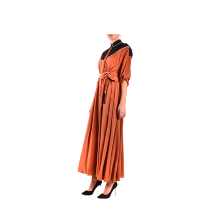 MAYFEYR - L.A L.A TEX - Dress Rust - 08222284450ITA