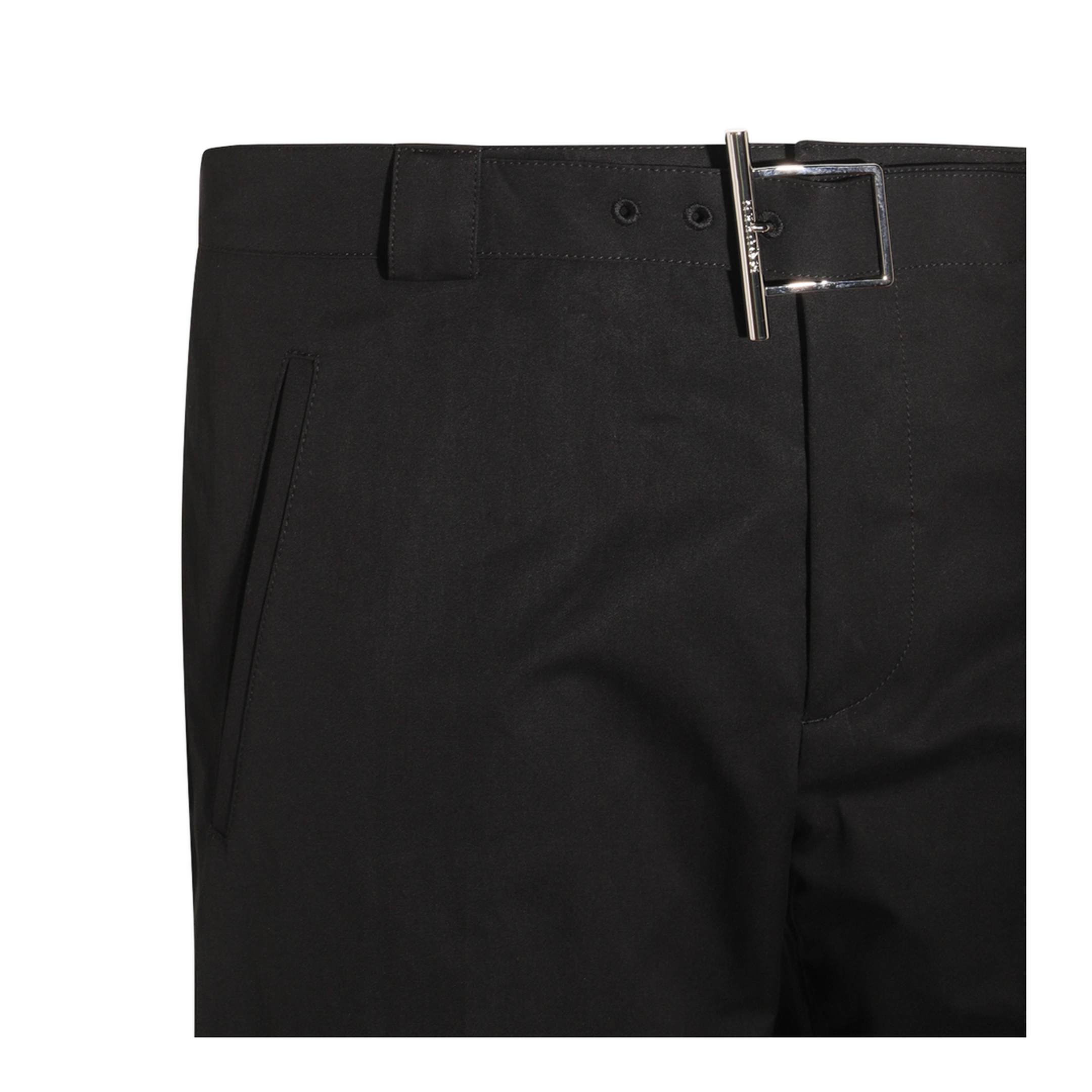 Pants with T-Bar Belt