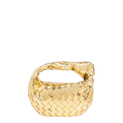 Gold Nappa Leather Mini Jodie Handbag