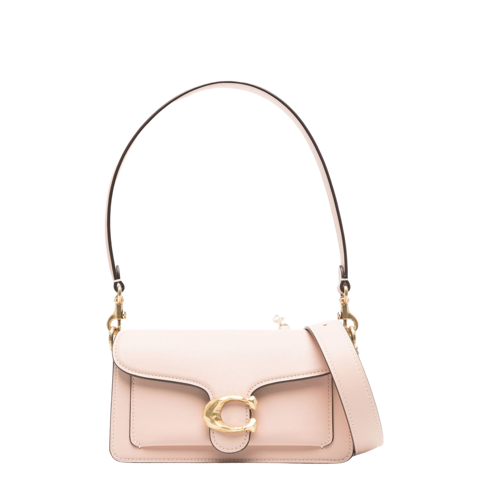 Tabby 20 Leather Shoulder Bag in Pink