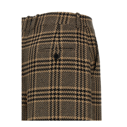 Culottes in Prince of Wale Silk and Cashmere