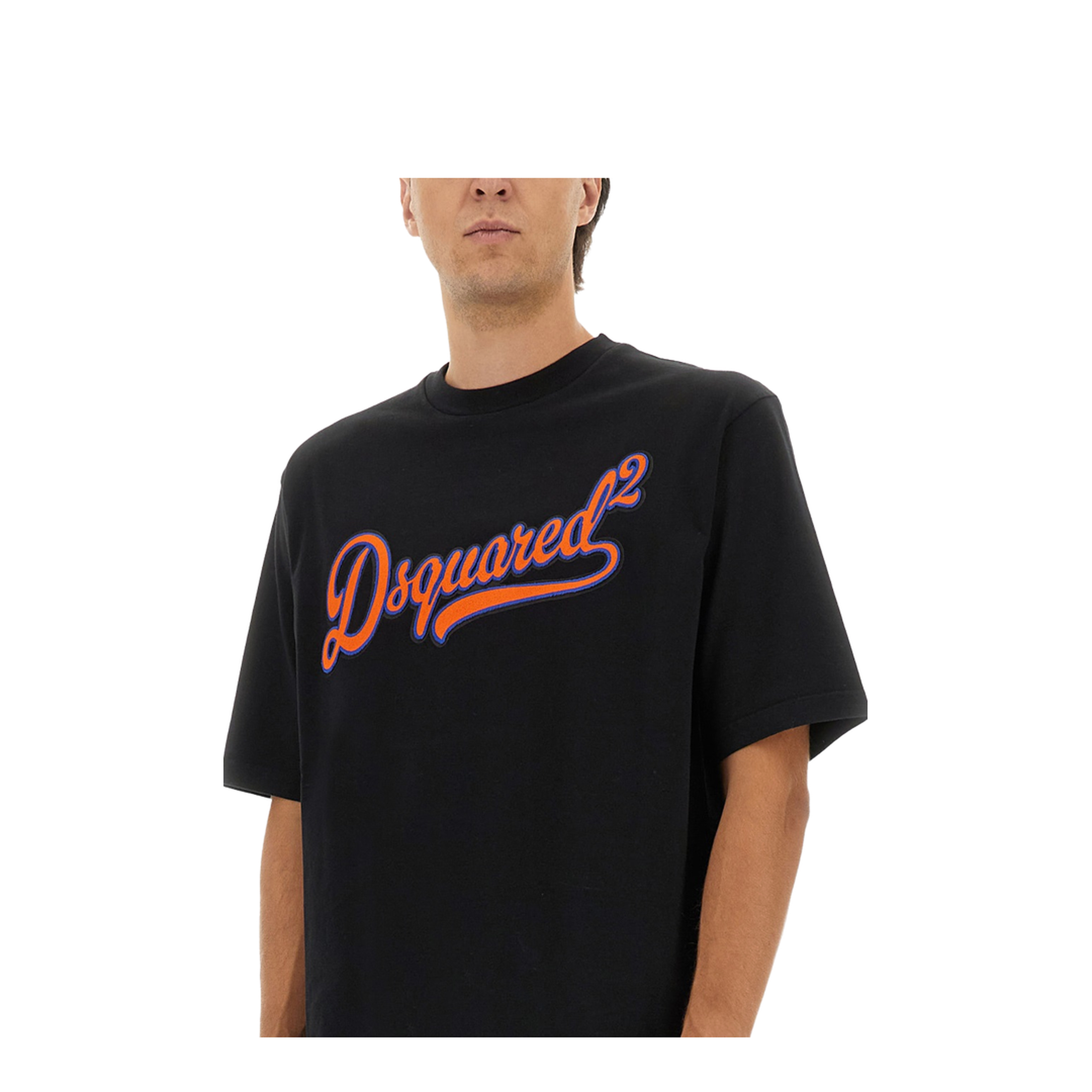 MAYFEYR - Dsquared2 - T-Shirt With Logo - S74GD1435S24583900