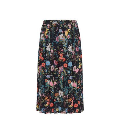 MAYFEYR - Gucci - Flora Printed Silk Midi Skirt - 865115ZAU22