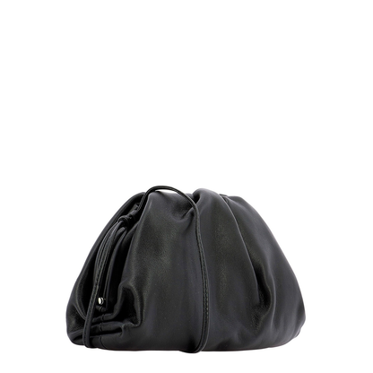 Mini Leather Pouch - Black
