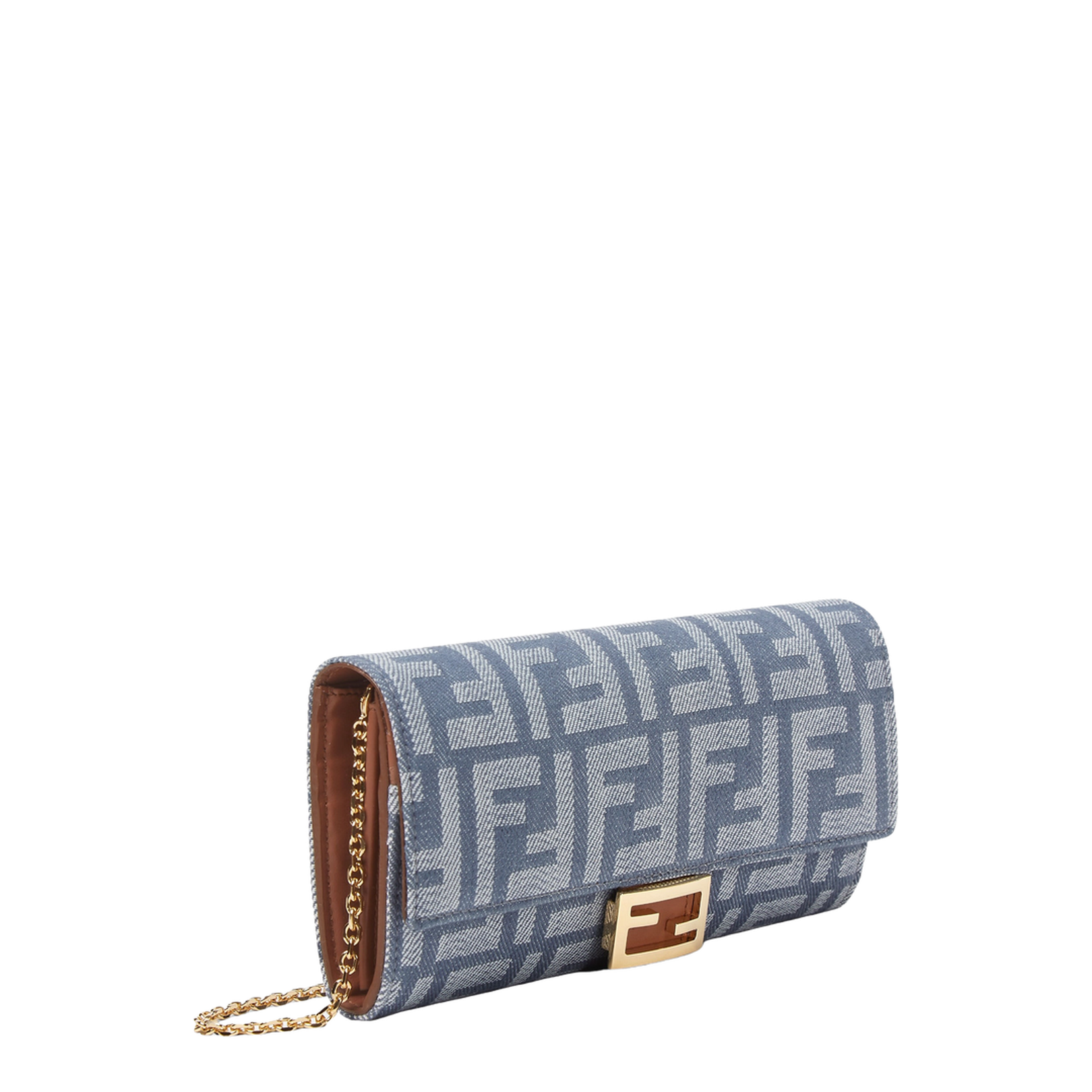 Baguette Canvas Crossbody Bags - Blue