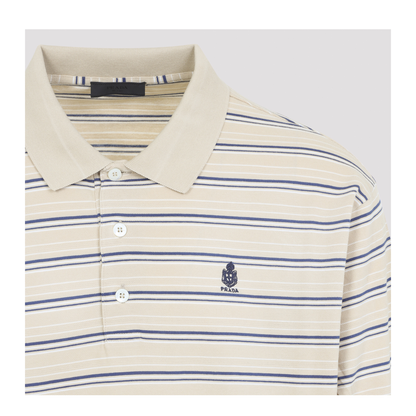 MAYFEYR - Prada - Striped Piqué Polo - UJL40DSOOO19SJF05HE