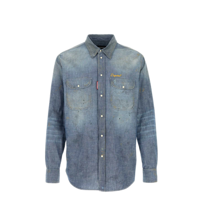 MAYFEYR - Dsquared2 - Canadian Vintage Shirt - S74DM1045D30027470