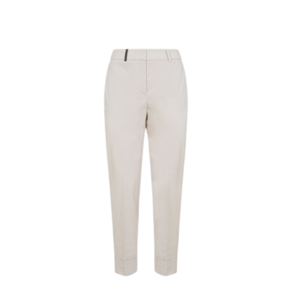 MAYFEYR - PESERICO - Beige Cotton Pants - A04753D01037144
