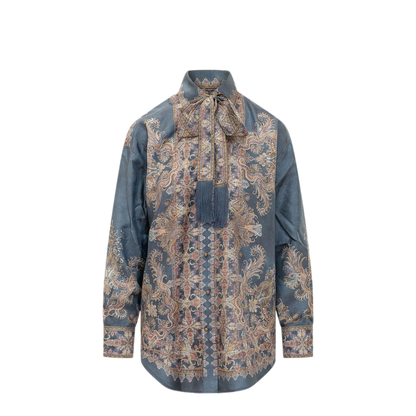 MAYFEYR - Zimmermann - Silk Paisley Shirt - 9676TF261NAP