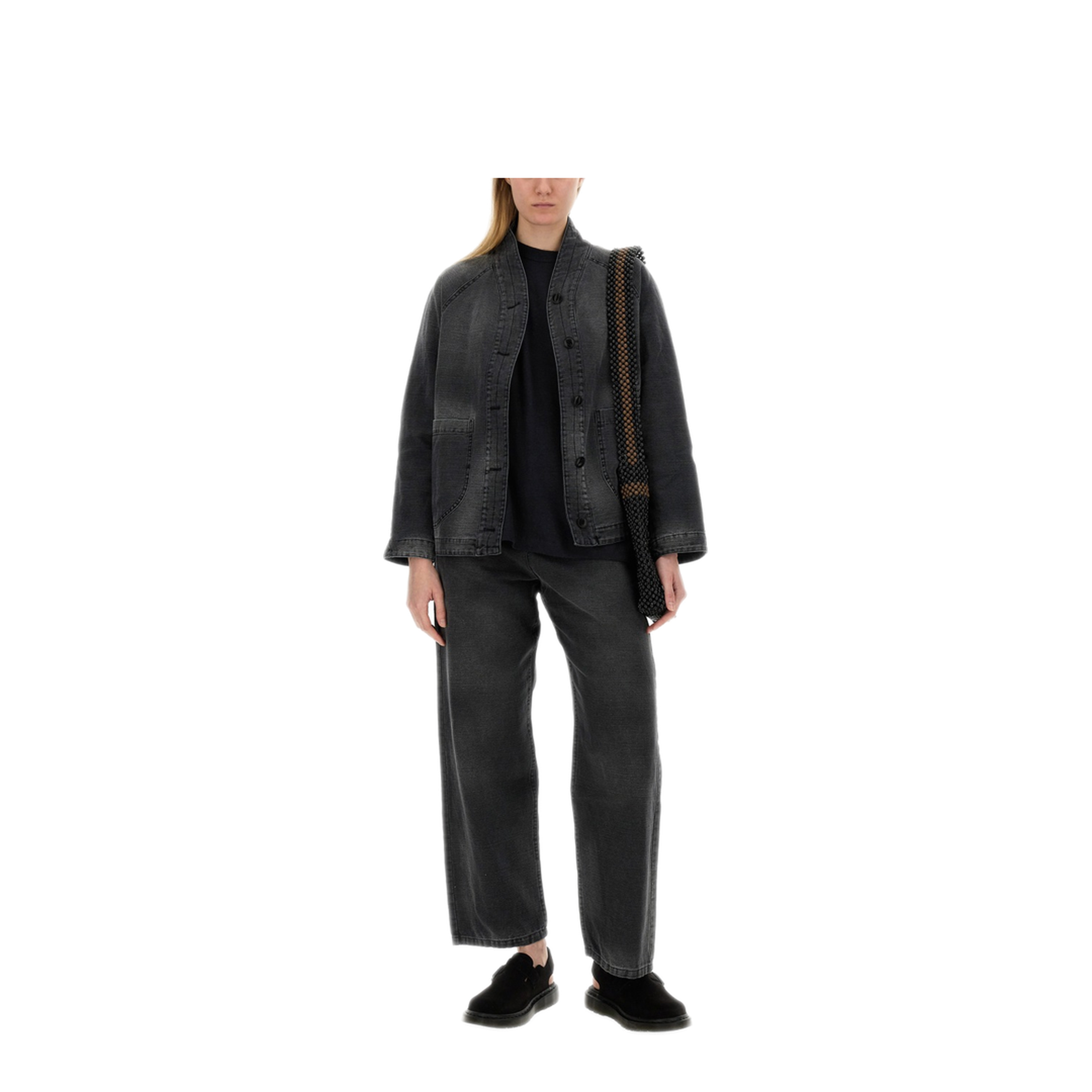 MAYFEYR - YMC - Jeans Silver - Q4WALBLACK