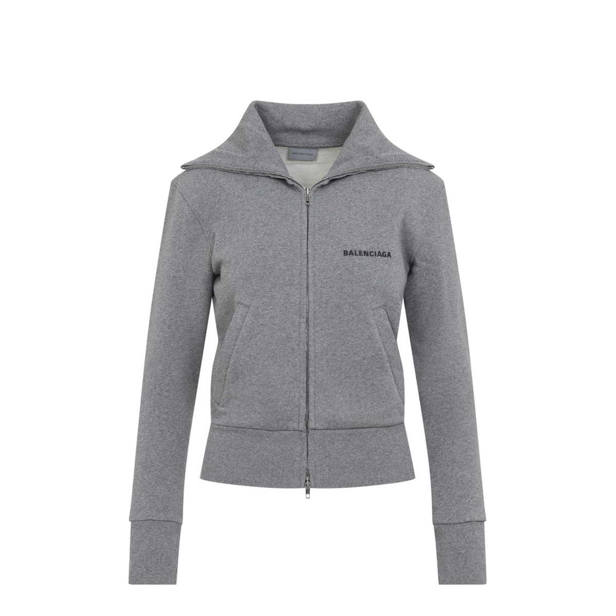Fitted Zip Up Hoodie