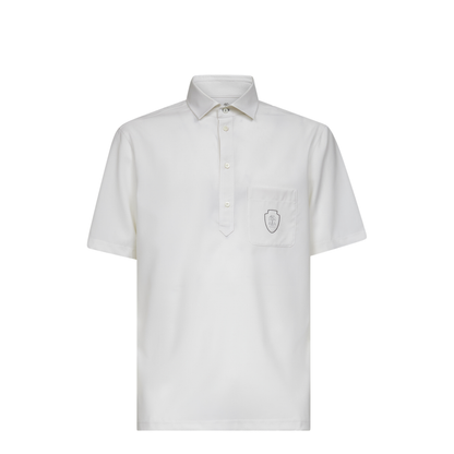MAYFEYR - Brunello Cucinelli - Polo Shirt With Chest Pocket And Logo - MM6961301FCTL60