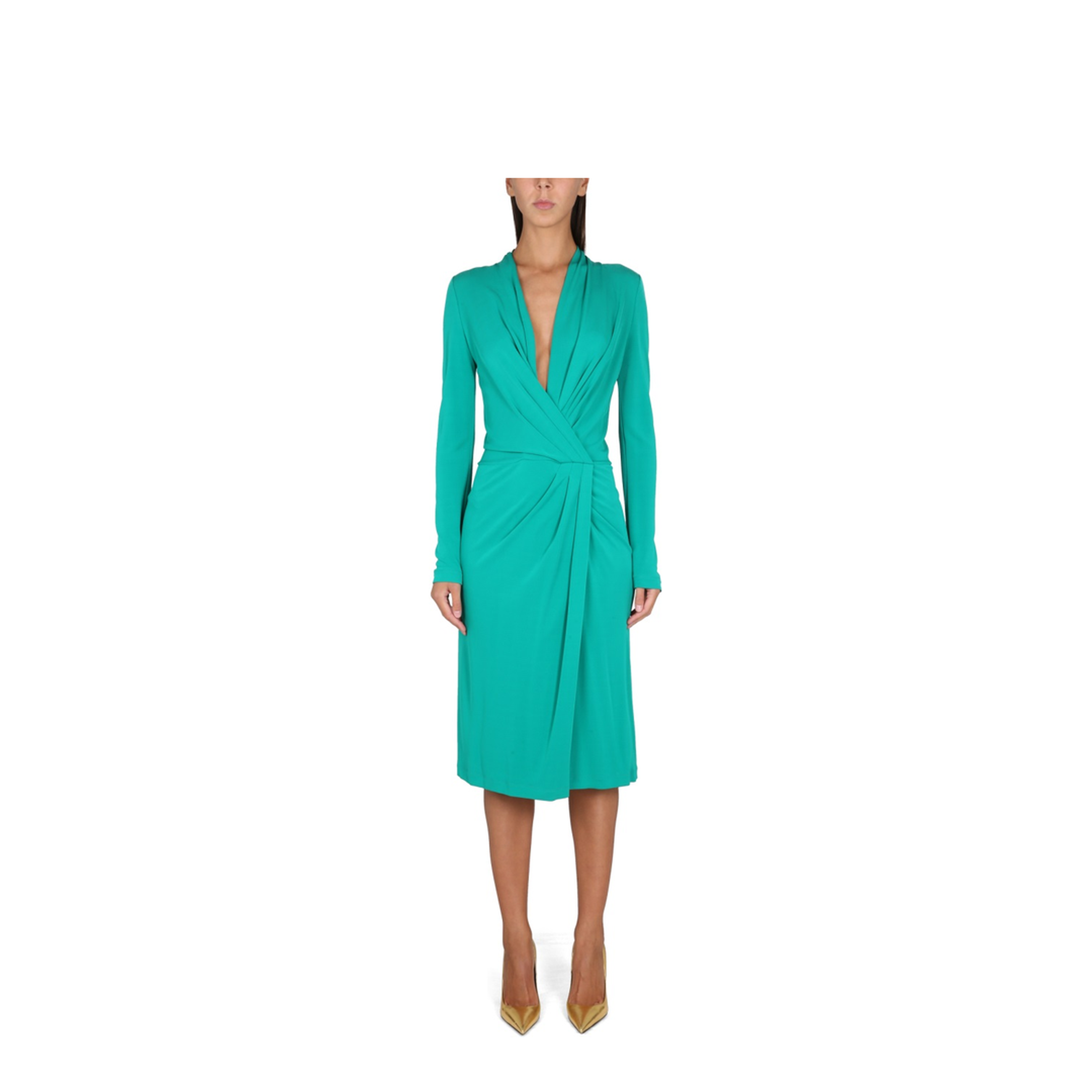 MAYFEYR - ALBERTA FERRETTI - V Neck Dress - 040516210382