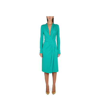 MAYFEYR - ALBERTA FERRETTI - V Neck Dress - 040516210382