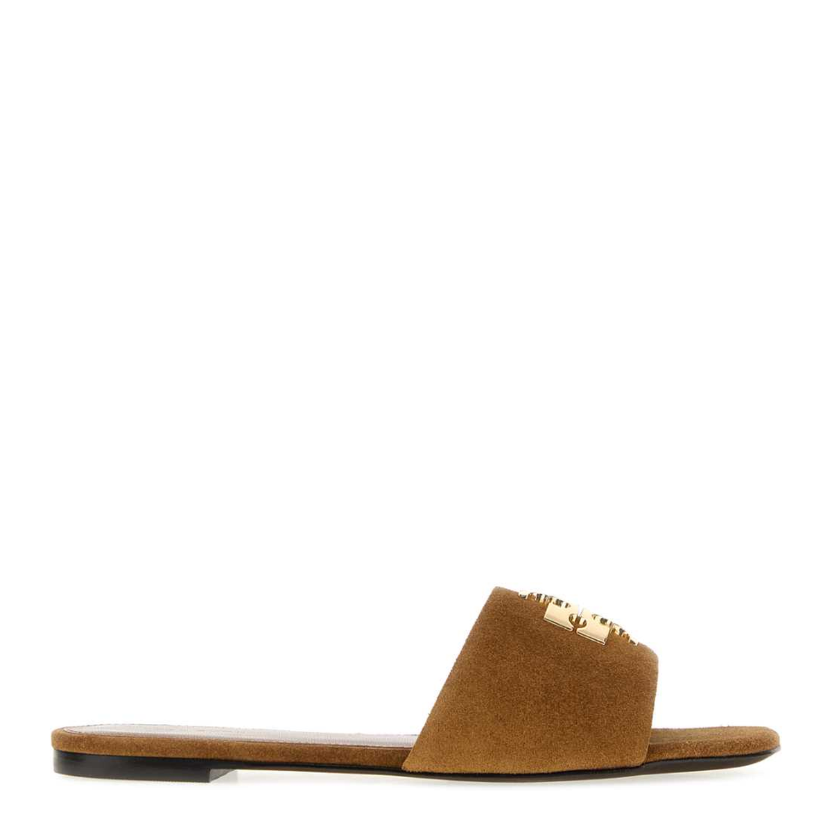 MAYFEYR - Tory Burch - Brown Suede Charlie Slippers - 188241223