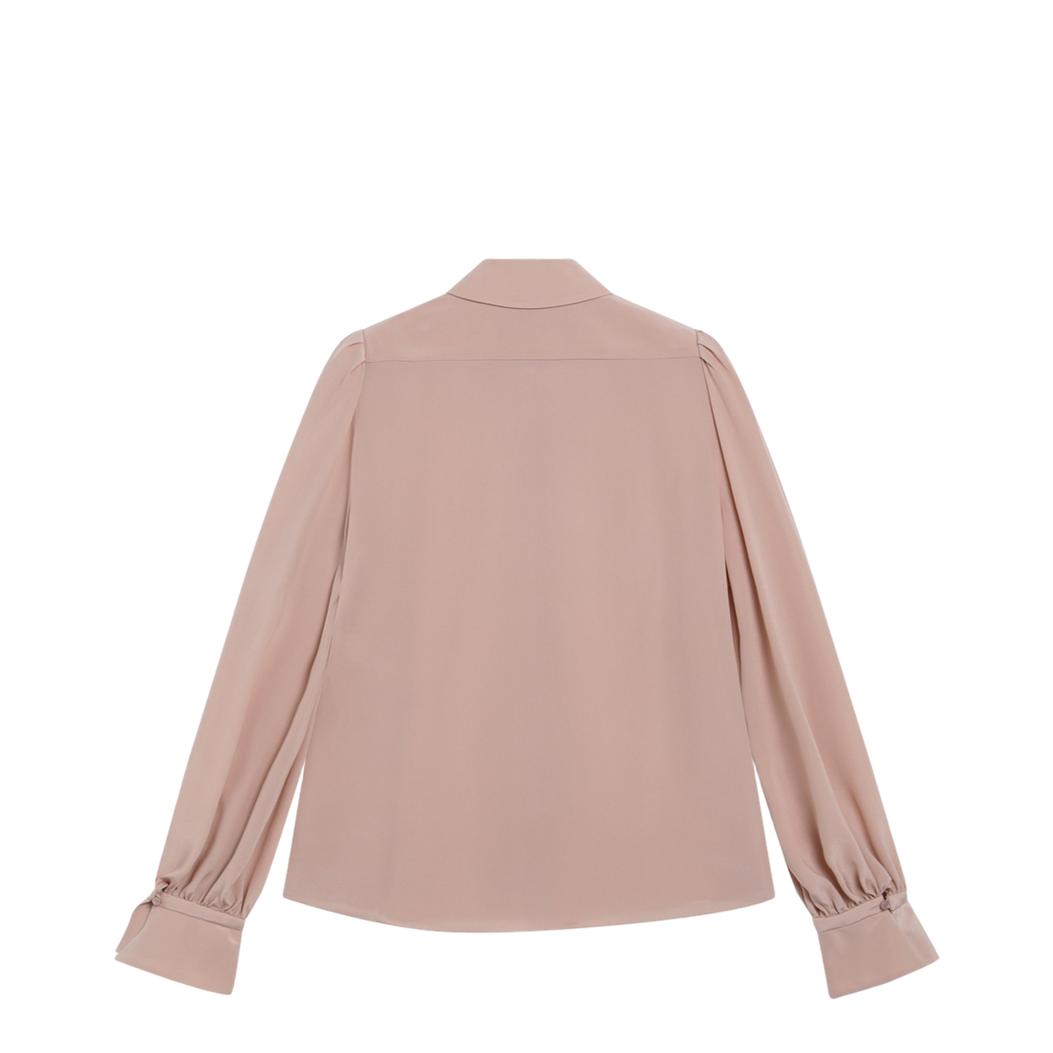 Pink Silk Shirt