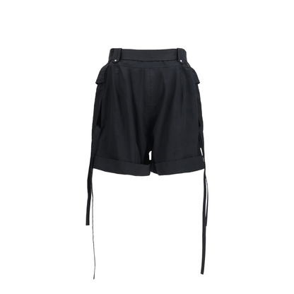MAYFEYR - Alexander Mcqueen - Cotton Shorts With Belt - 868654QZAQZ1000