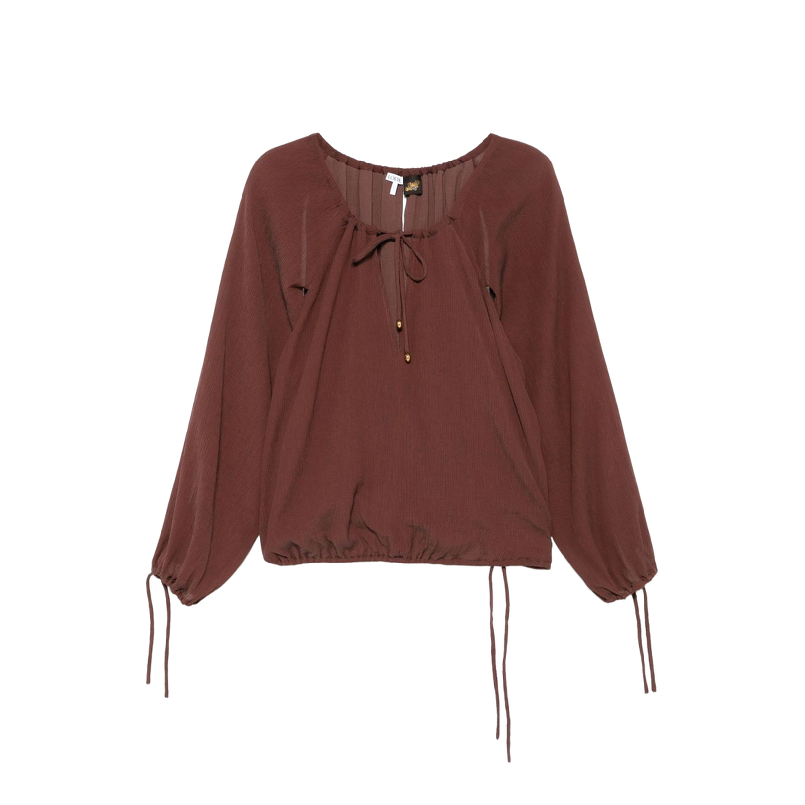 Cotton and Silk Blend Blouse