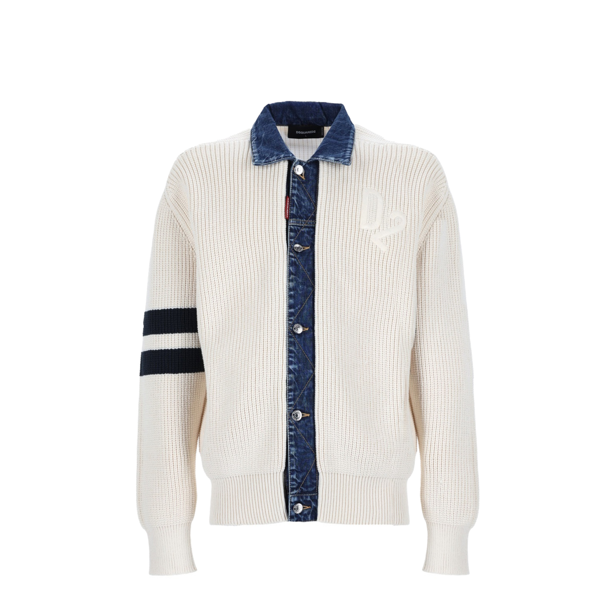 MAYFEYR - Dsquared2 - Cardigan With Logo - S74HA1591D13185961