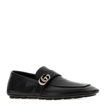 MAYFEYR - Gucci - Black Leather Loafers - 874862AAGSG1000