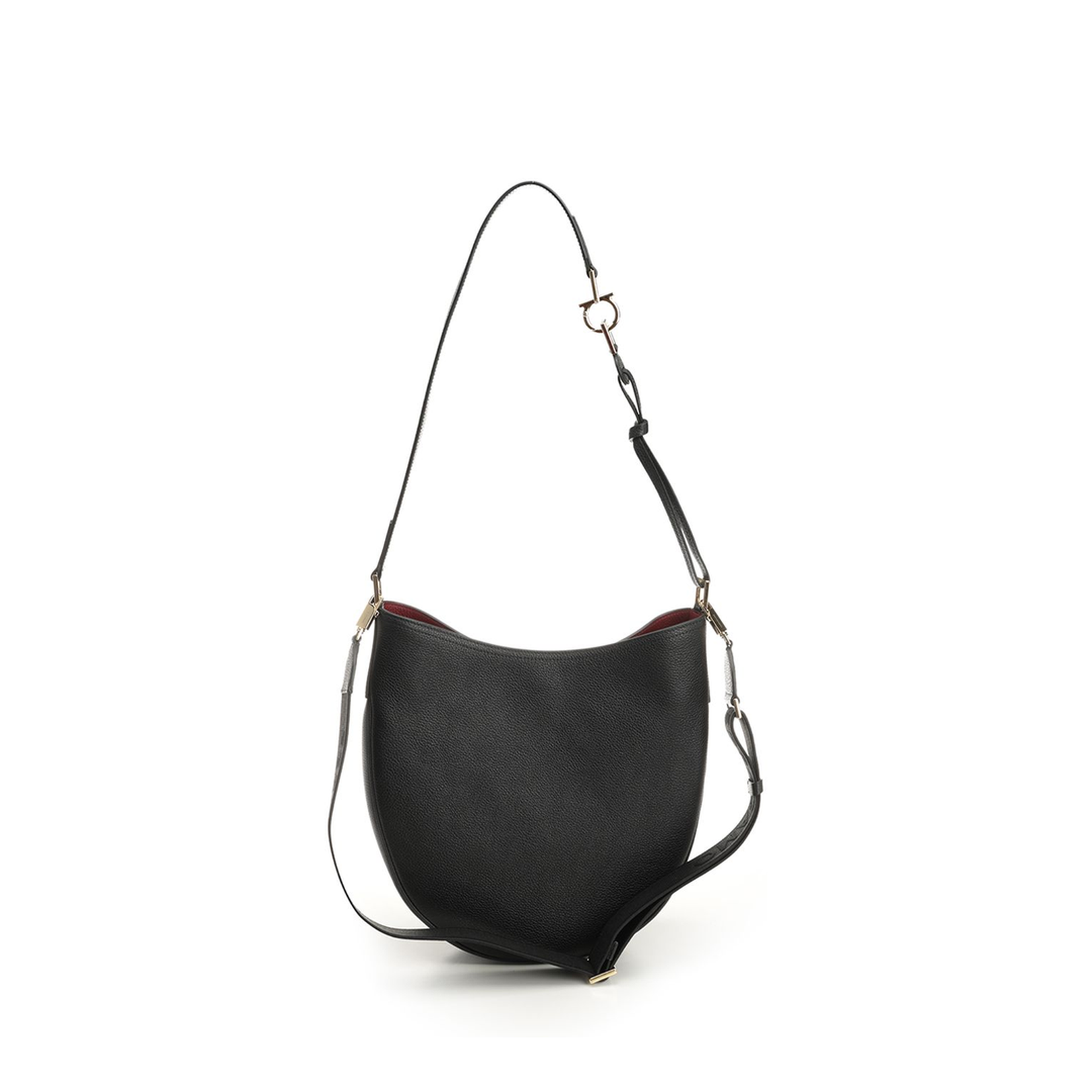 North-South Shoulder Bag in Black