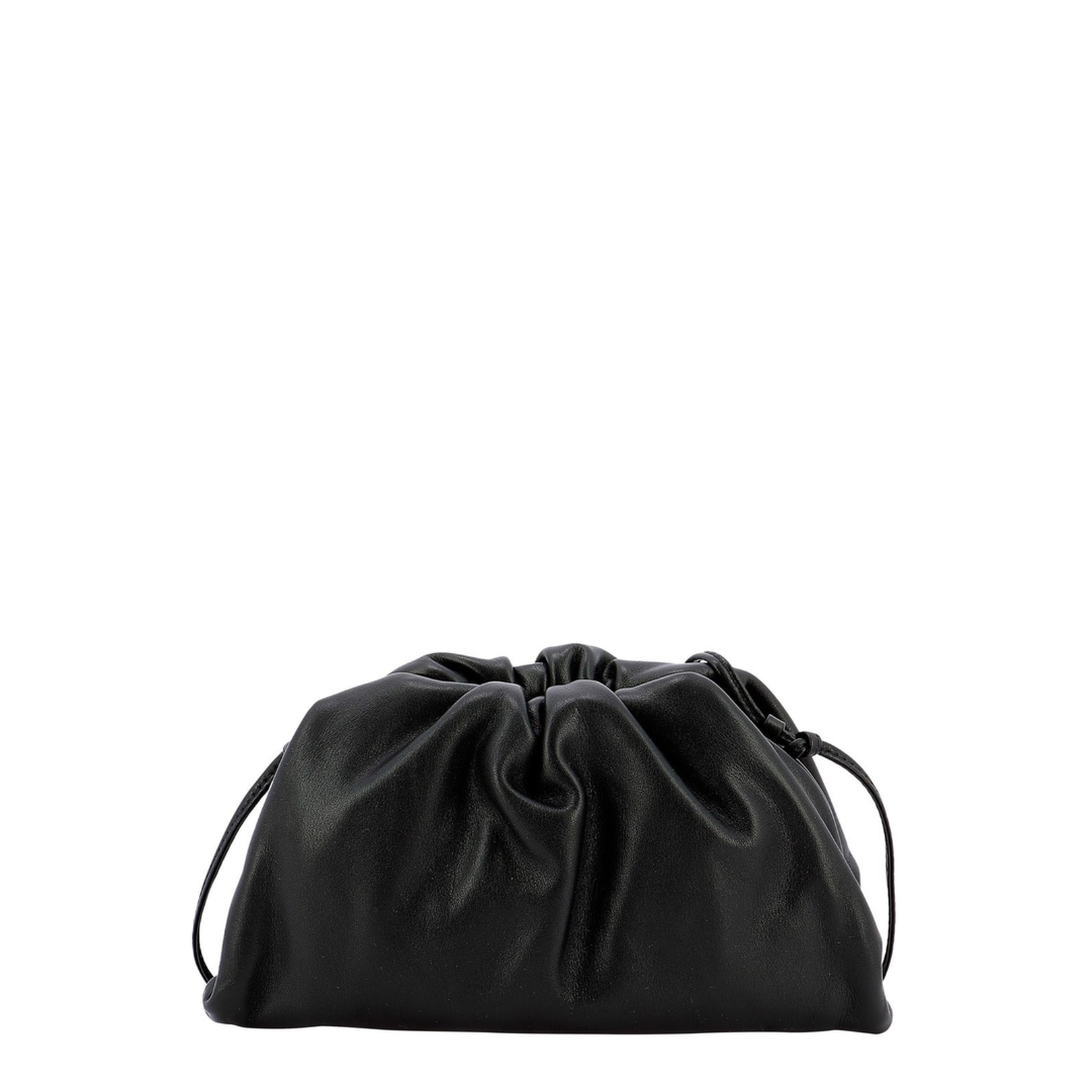 Mini Leather Pouch - Black