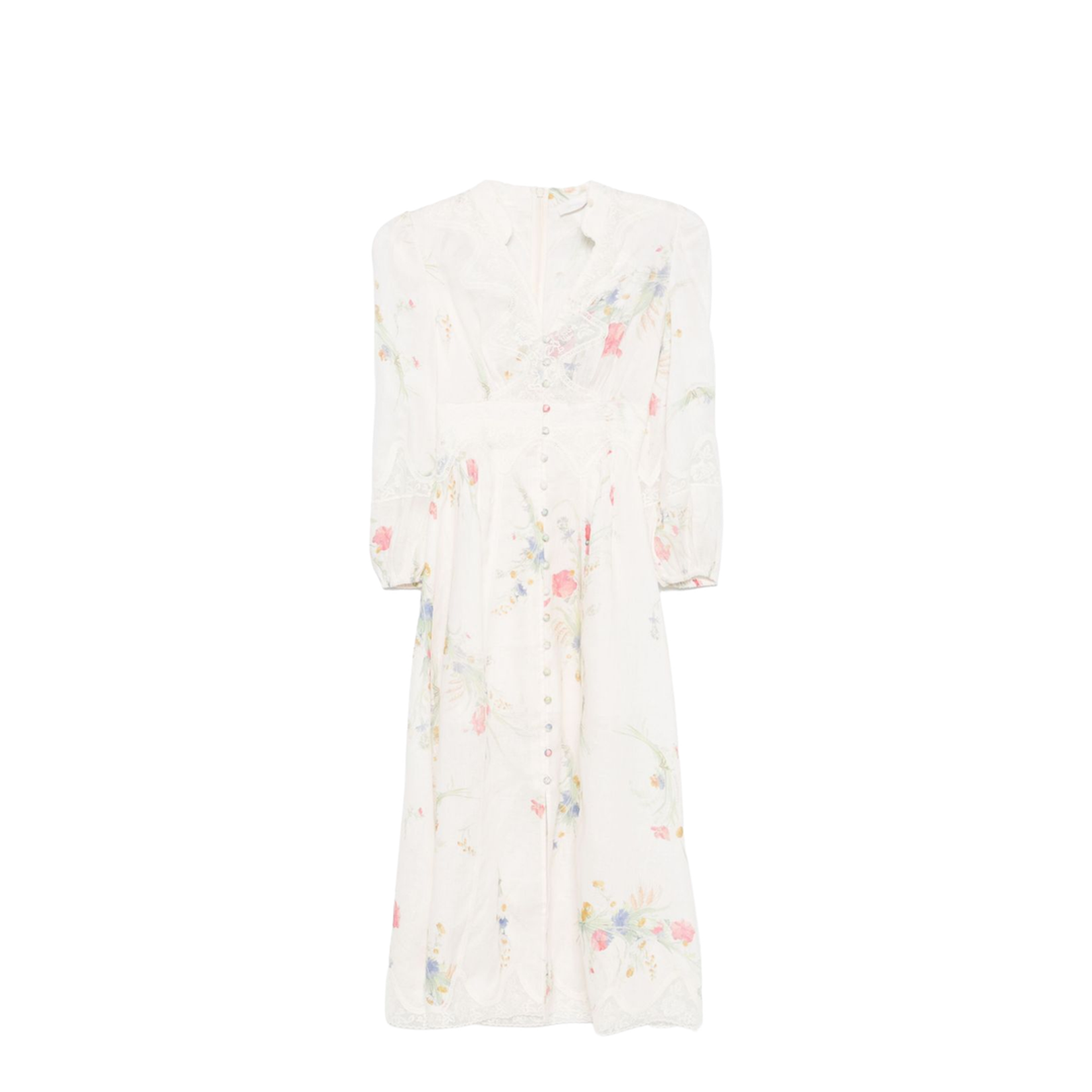 Lucky Linen Midi Dress
