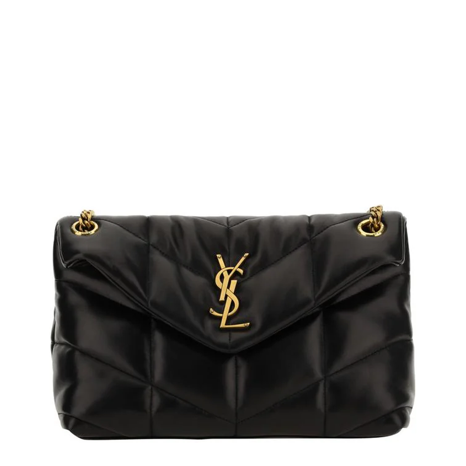 Puffer Small Nappa leather Shoulder Bags - Black