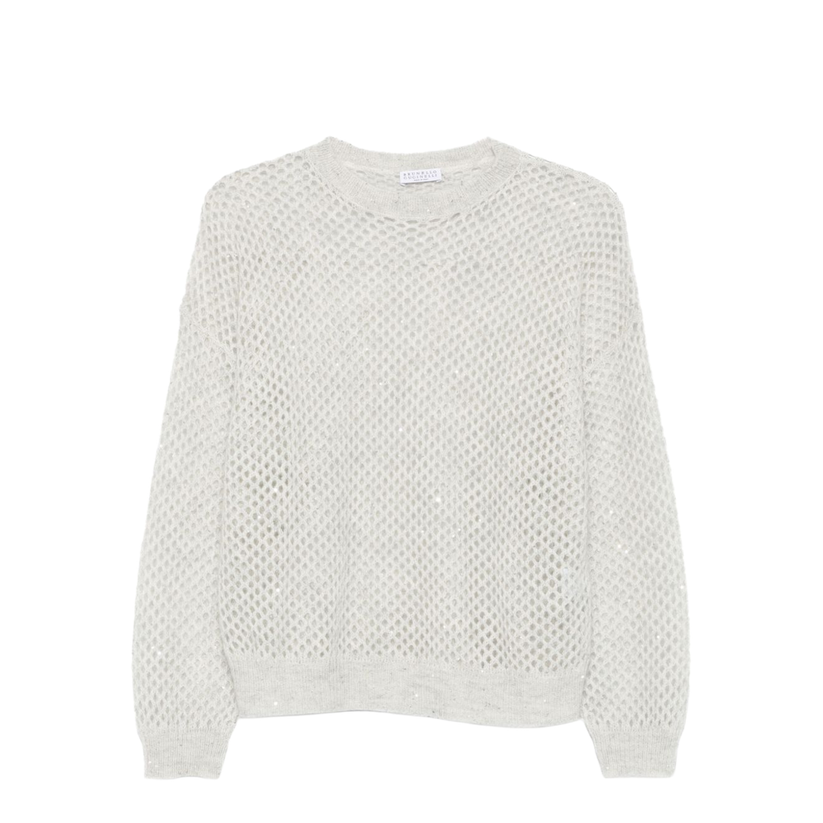 Wool Open-Knit Sweater