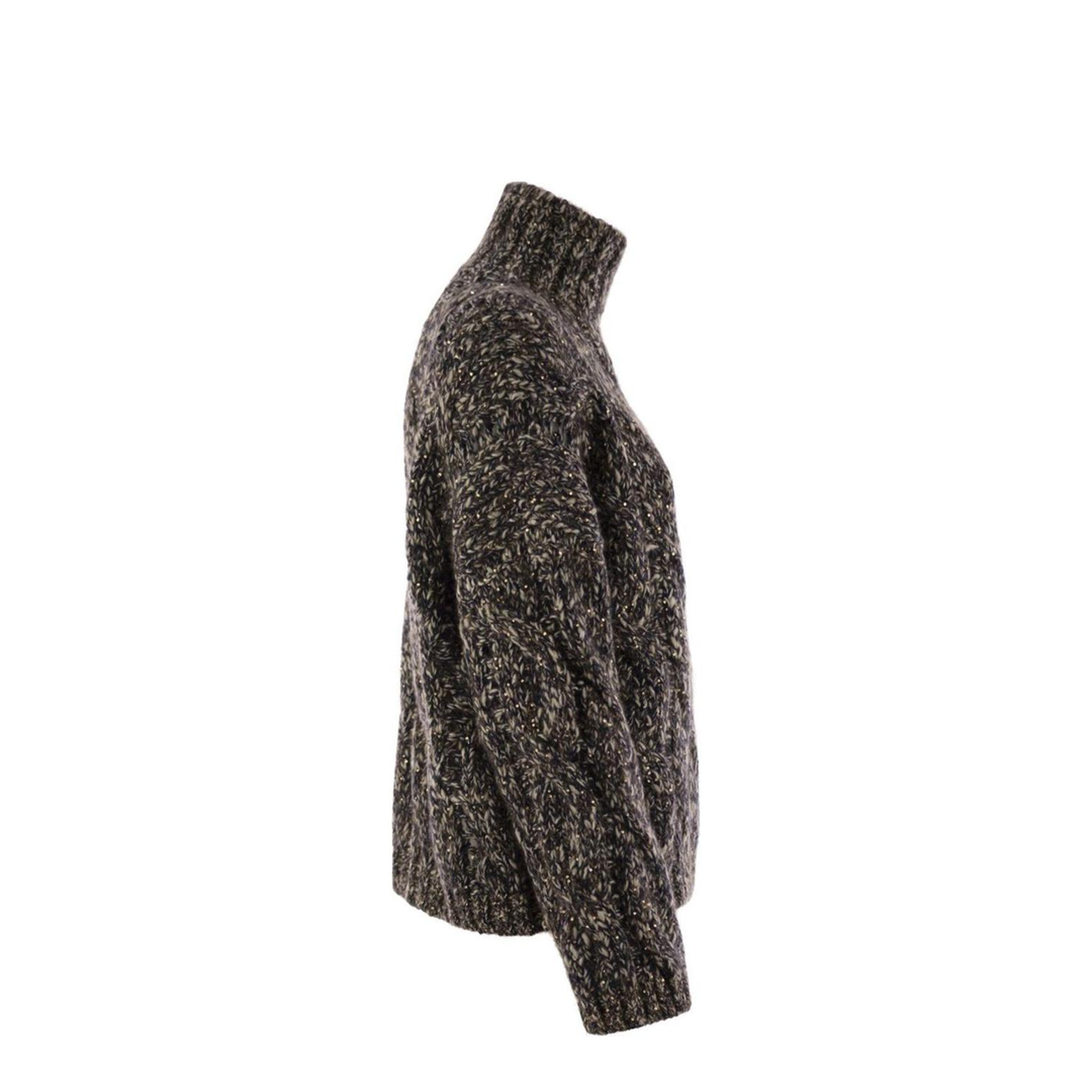 Soft Wool Cashmere And Mohair Turtleneck Sweater
