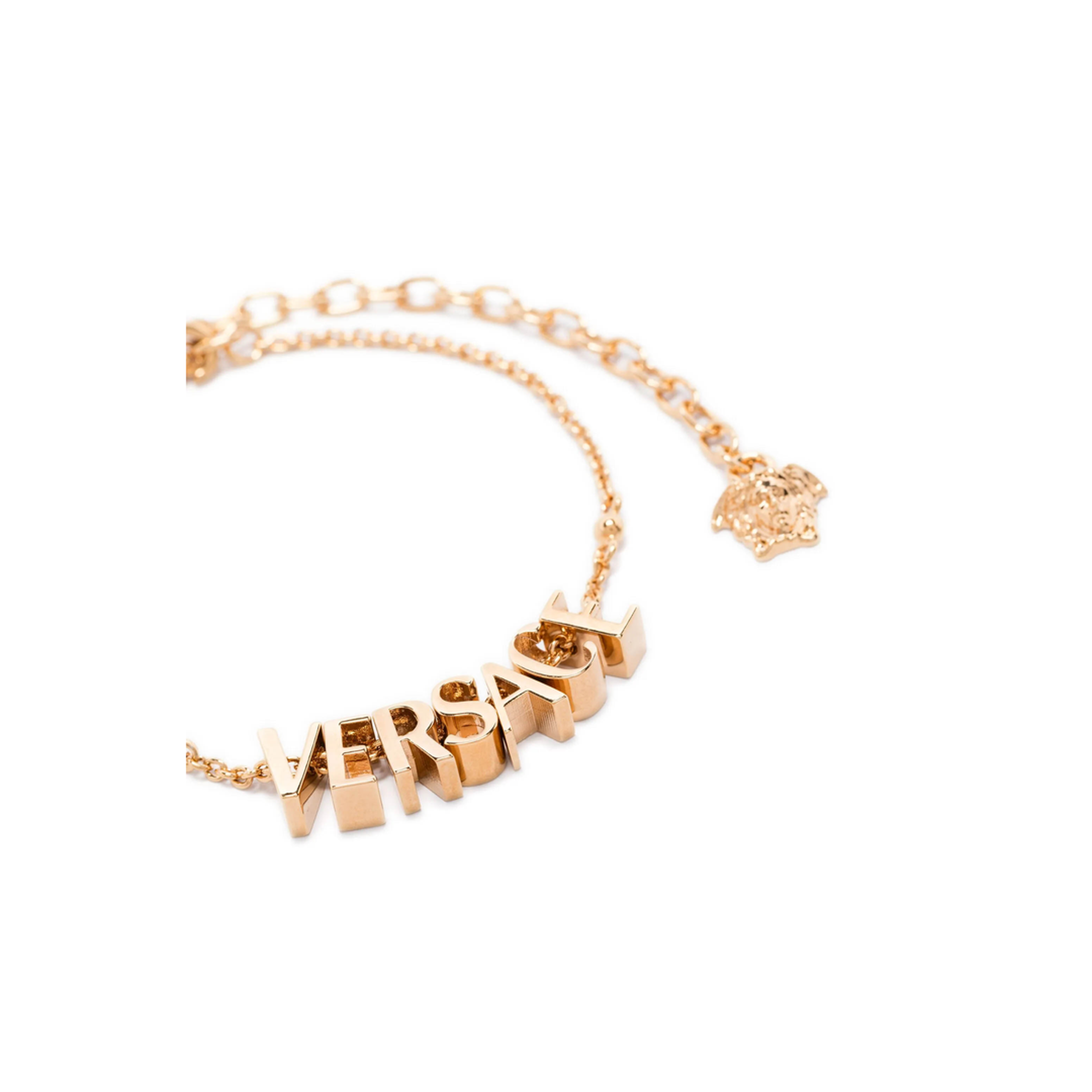 Brass Bracelet with Logo