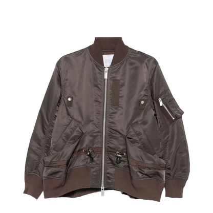 Nylon Bomber Jacket