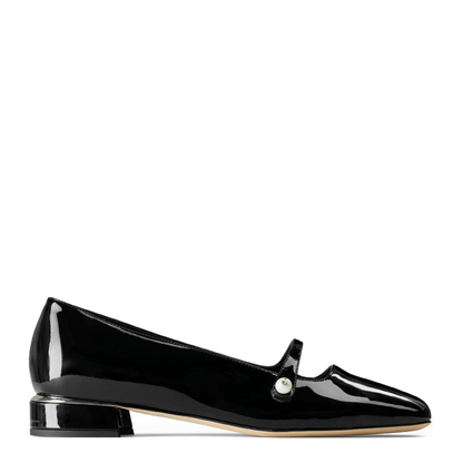 MAYFEYR - Jimmy Choo - Flat Shoes Black - ELISABALLERINAPATBLACK