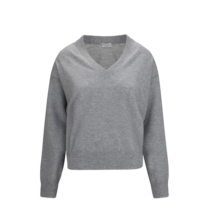 MAYFEYR - Brunello Cucinelli - V-Neck Cashmere Sweater - M12244412