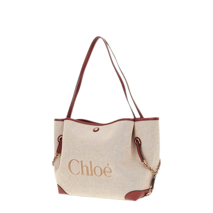 MAYFEYR - Chloè - Clover Bag In Canvas To Carry In Two Ways - CH26AS655S6327M