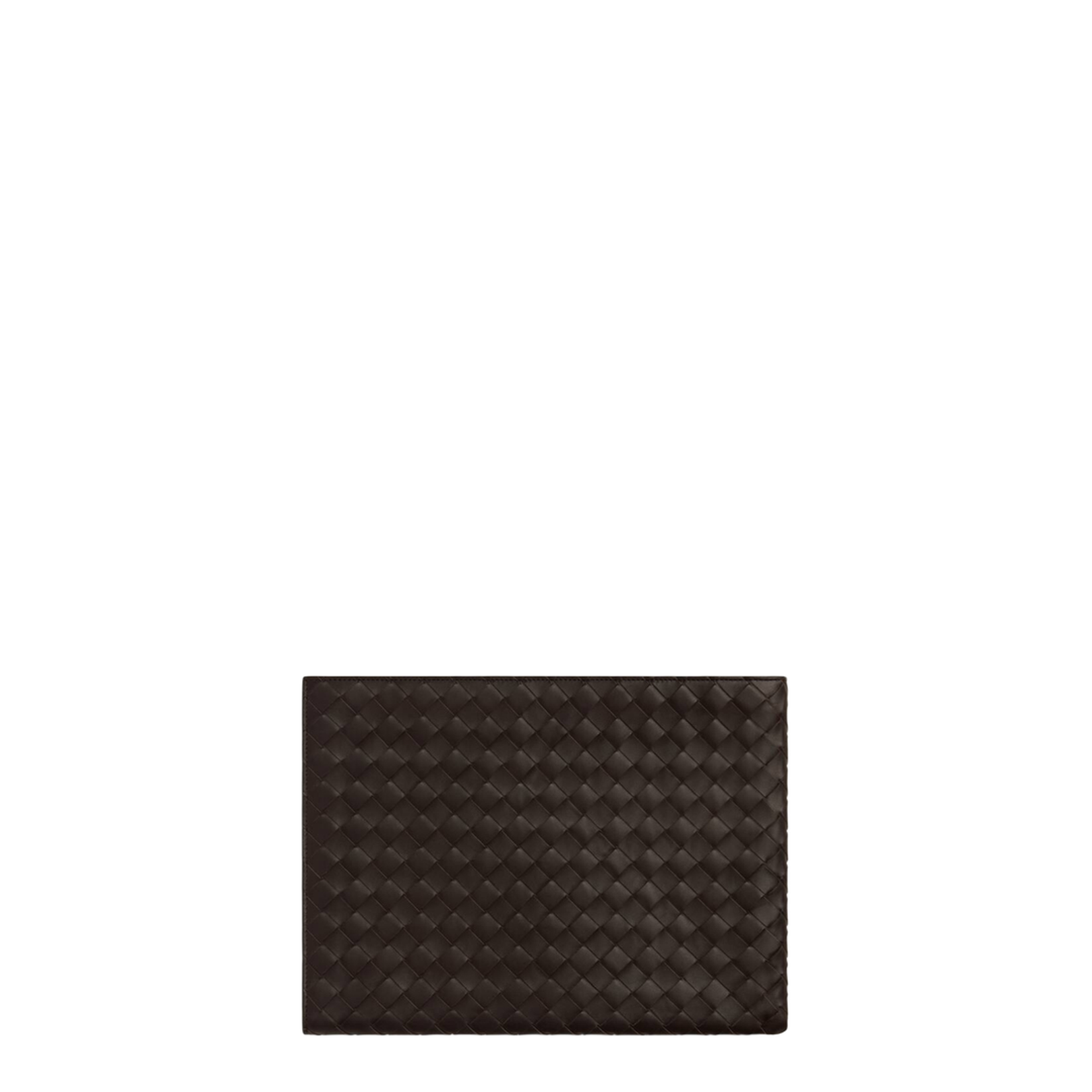 Intrecciato Half Zipped Pouch
