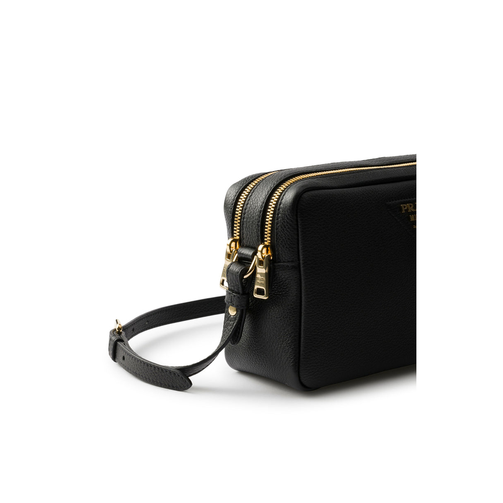 Black Small Leather Shoulder Bag