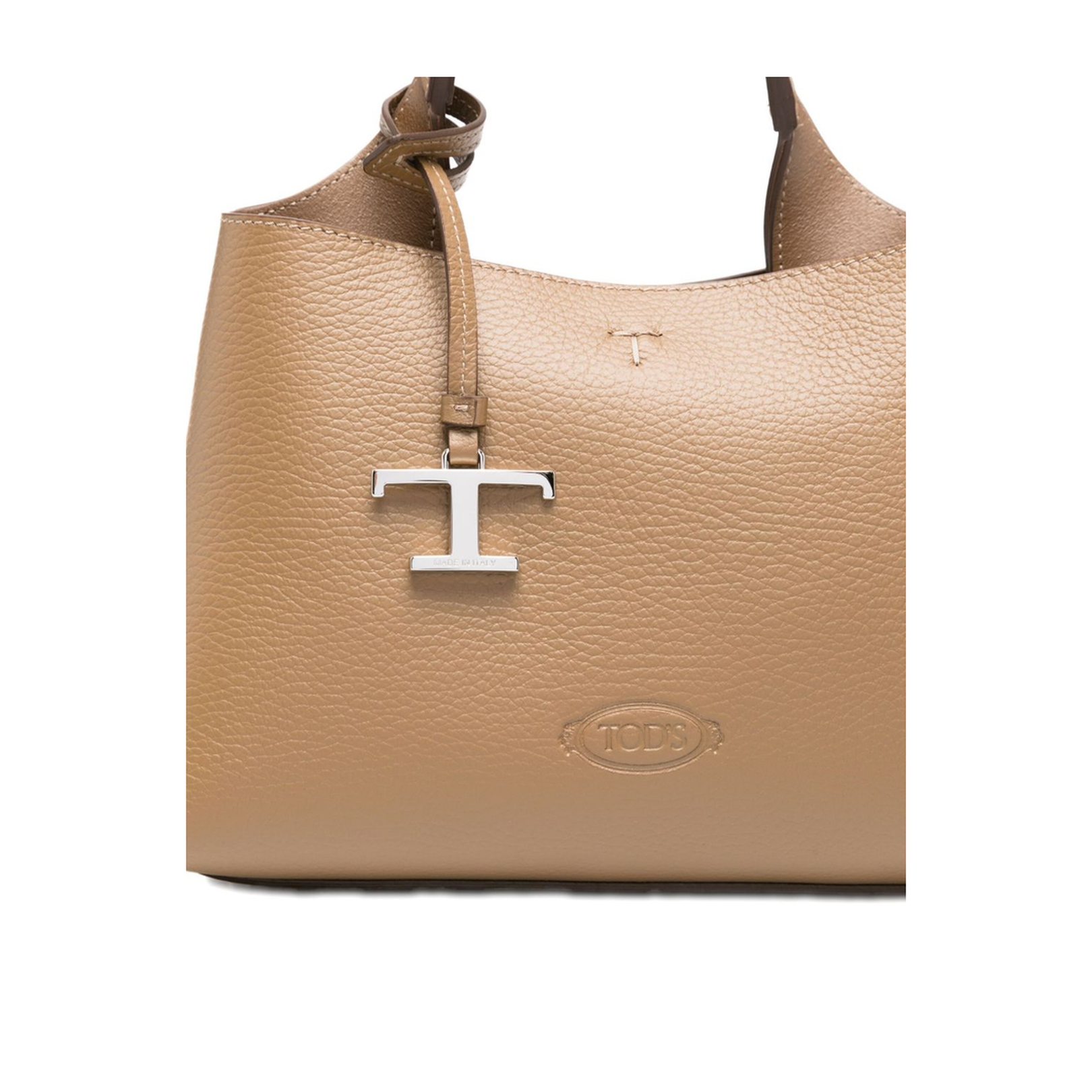 Micro Leather Shopping Bag