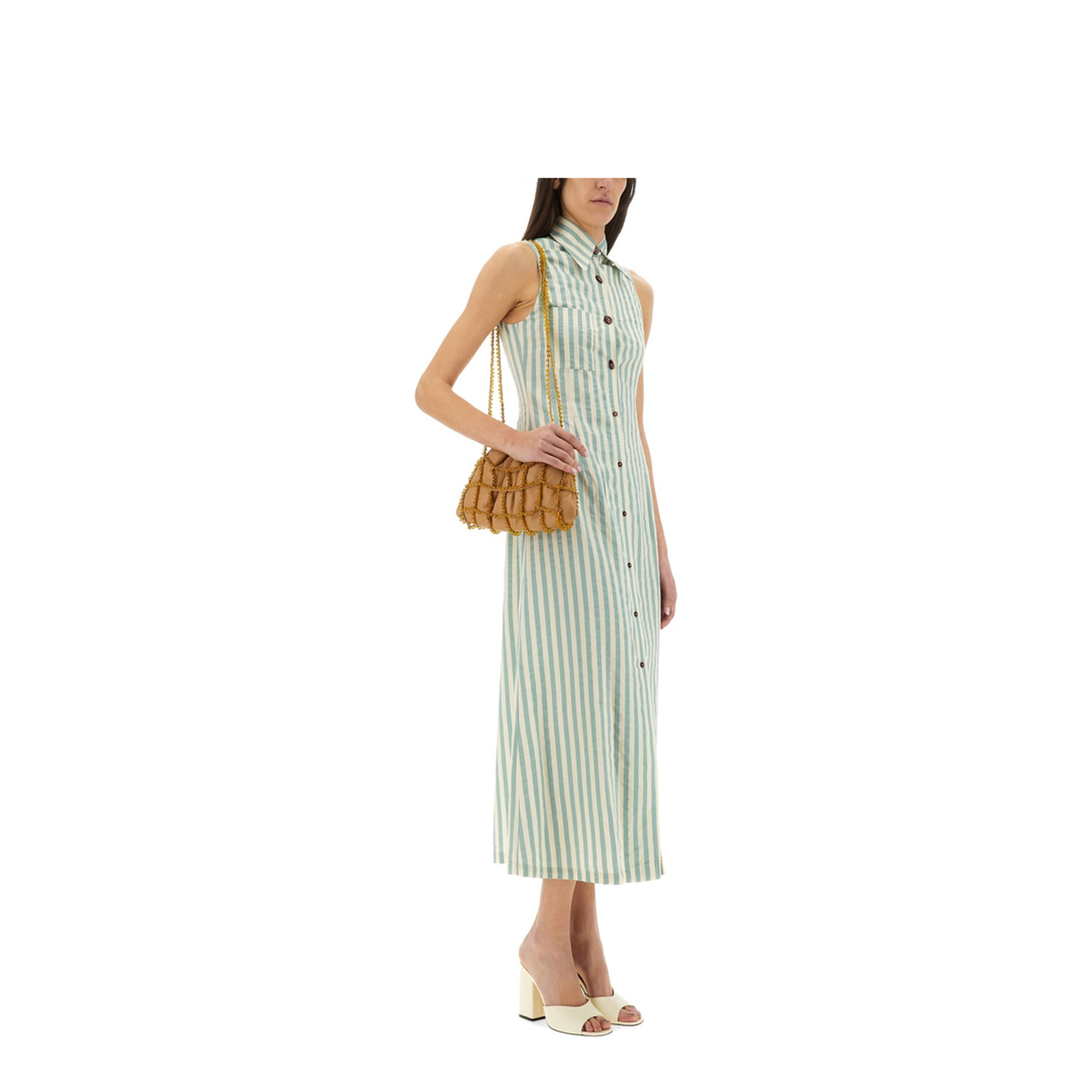 MAYFEYR - Alysi - Colorful Stripes Chemisier Dress - 105367P5239SV