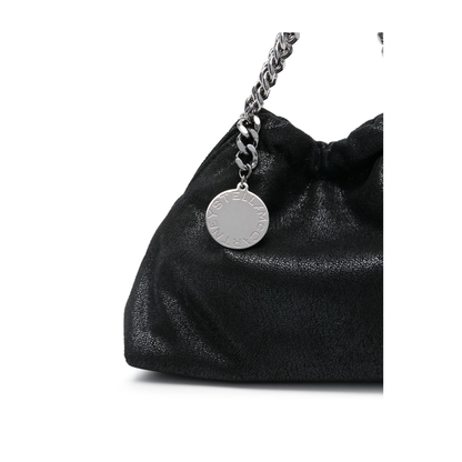 Falabella Mini Polyester Crossbody Bag - Black