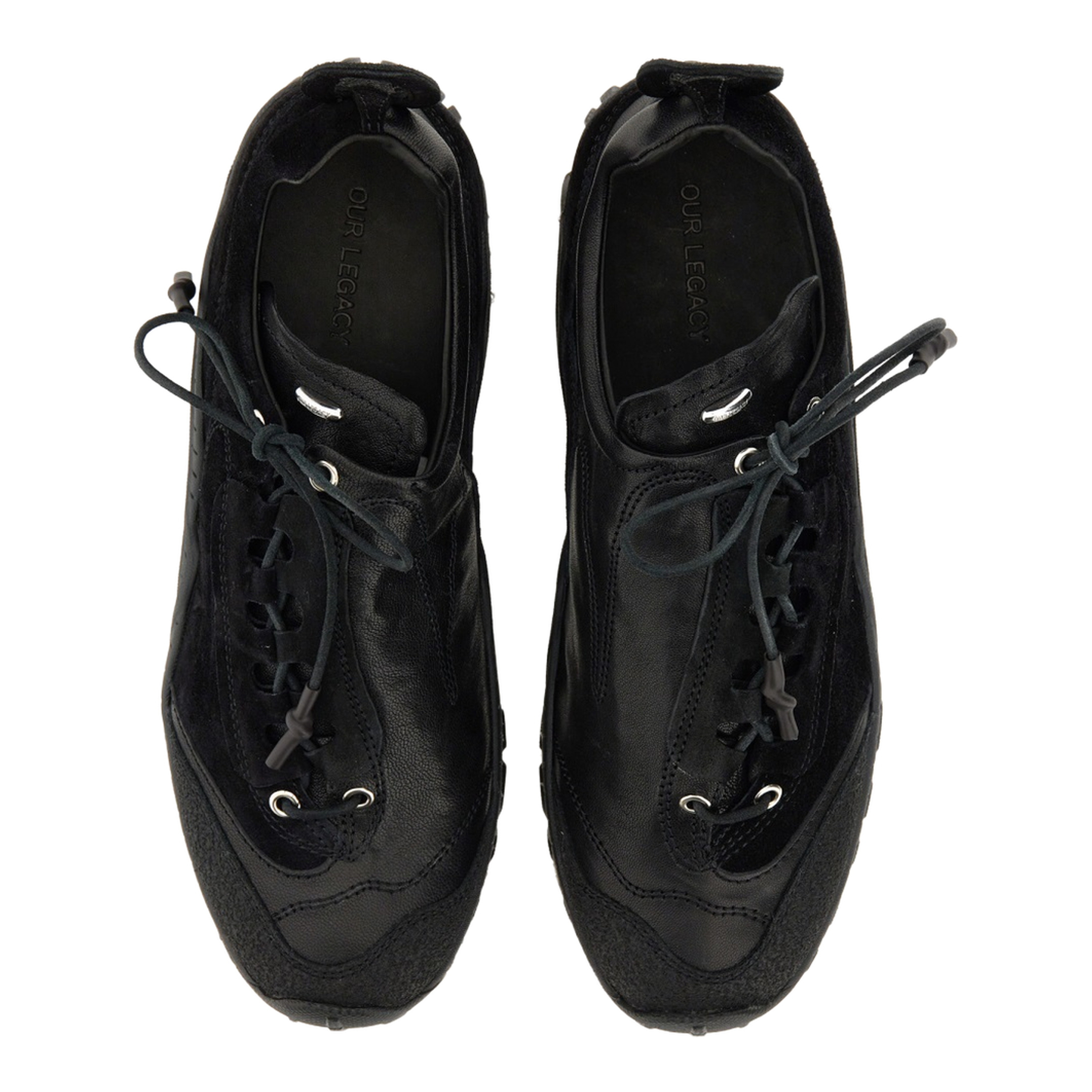 MAYFEYR - Our Legacy - Gabe Sneaker - A4237GSBSTEALTHBLACKLEATHER