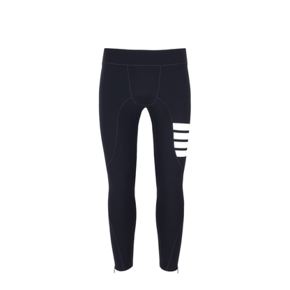 MAYFEYR - Thom Browne - Compression Tights W/ 4Bar In Polyamide Stretch Interlock - MJA002A06753461
