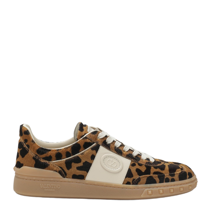 Upvillage Sneaker in Pony Hair - Brown