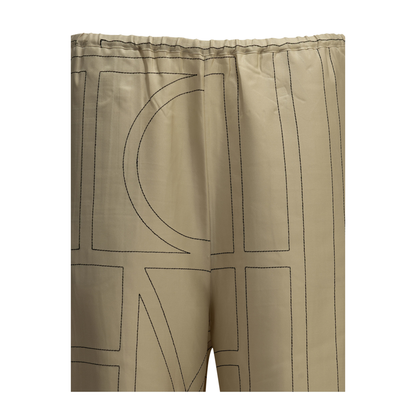 MAYFEYR - Toteme - Monogram Casual Pants - 213255707926IVORY