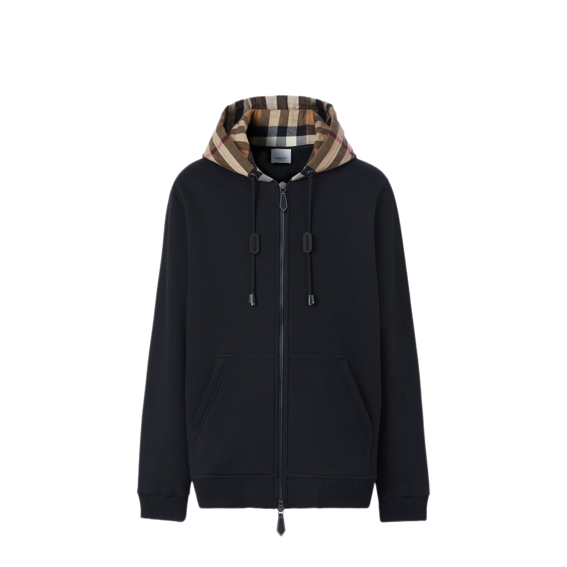 MAYFEYR - Burberry - Checked Cotton Hoodie - 8060705A1189