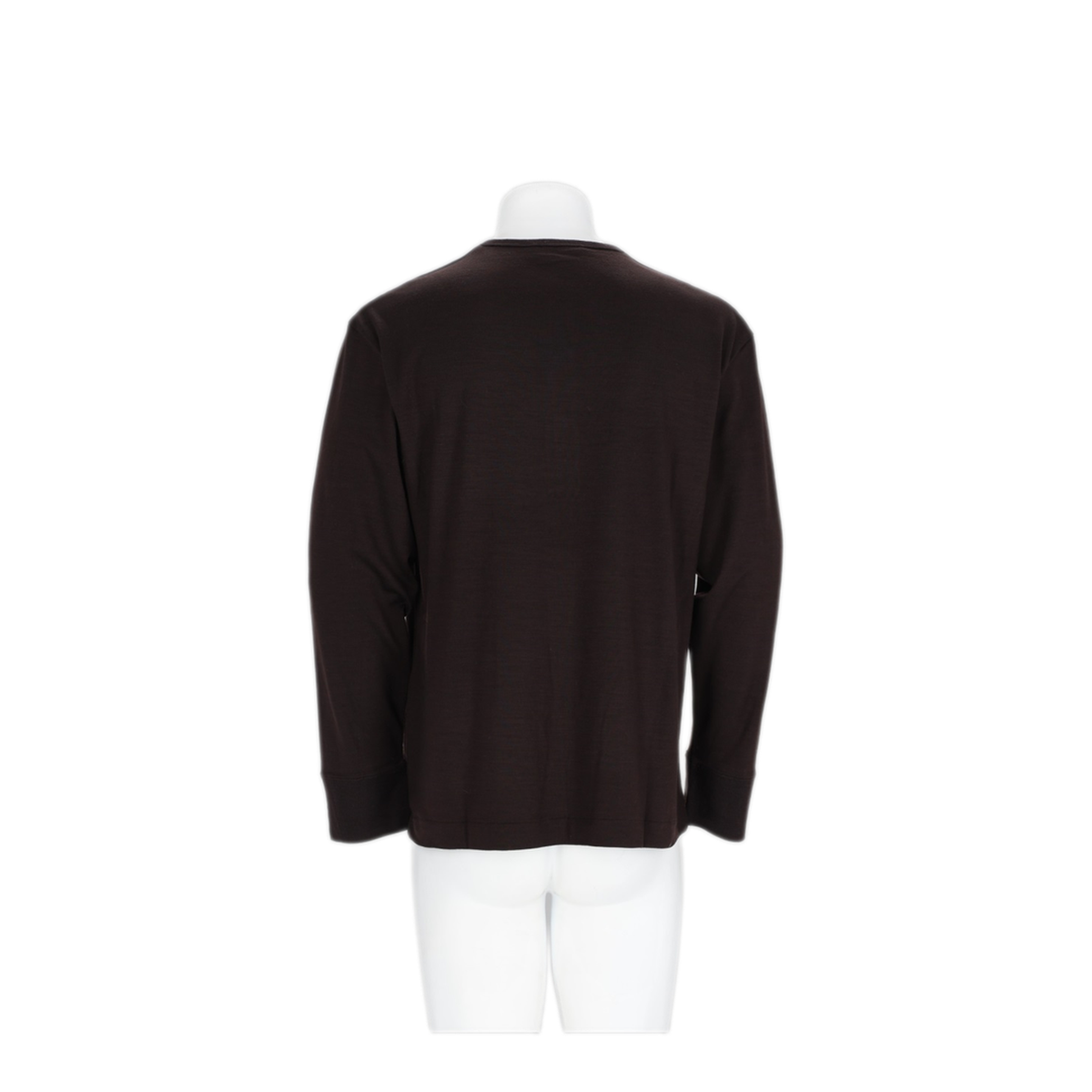 MAYFEYR - Studio Nicholson - Wool T Shirt In Black - KUYTOSNM1485BLACKGRAPE