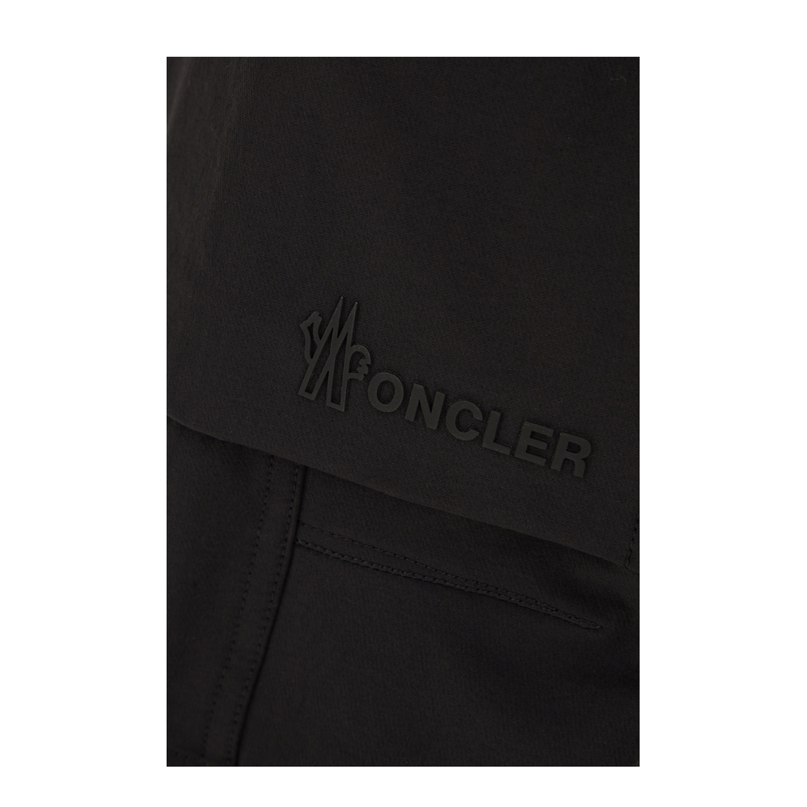 Black Stretch Nylon Pants