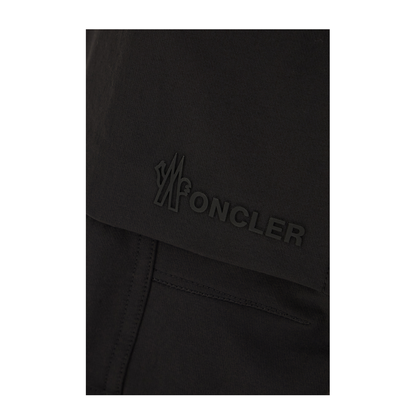 Black Stretch Nylon Pants