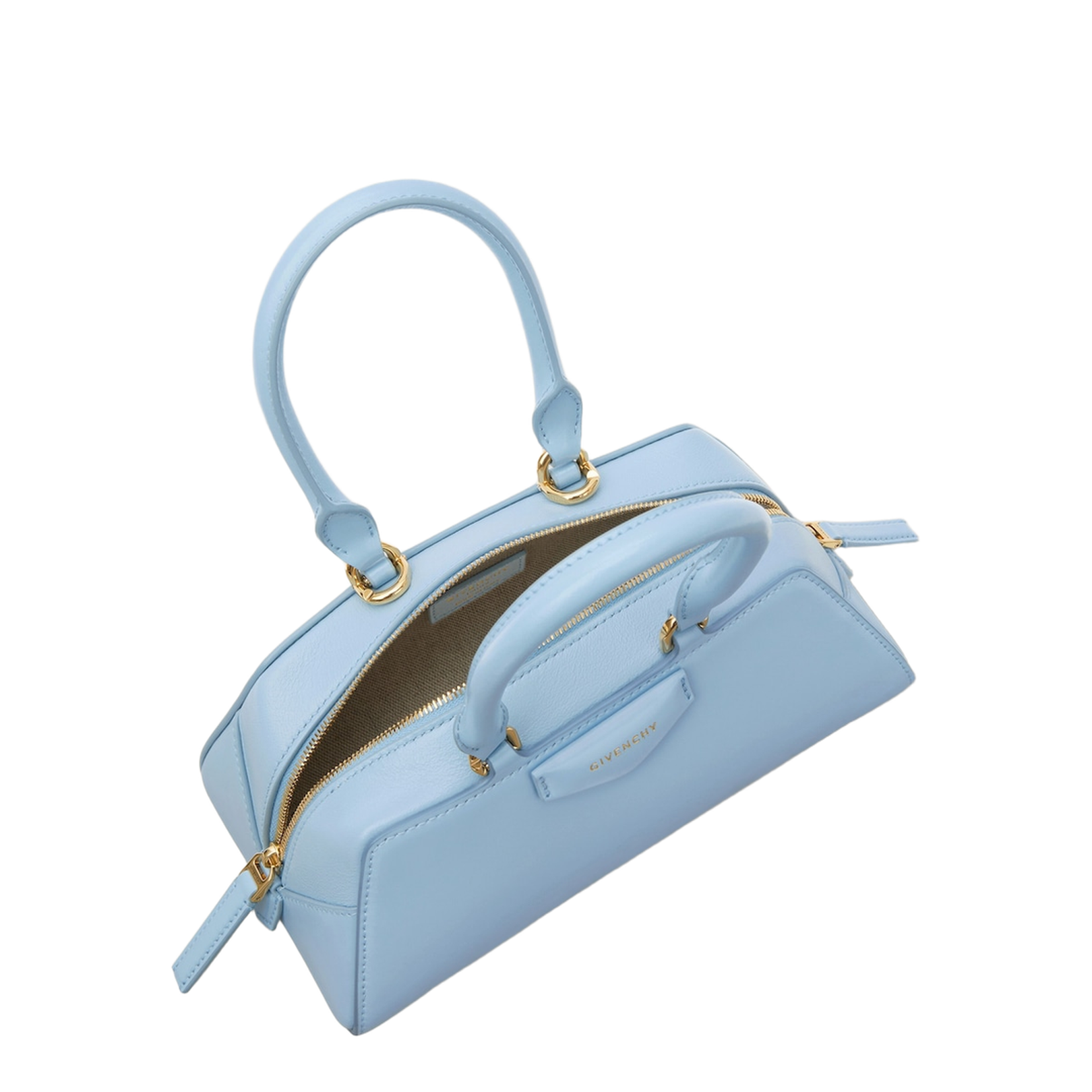Mini Antigona East-West Bag in Box Leather