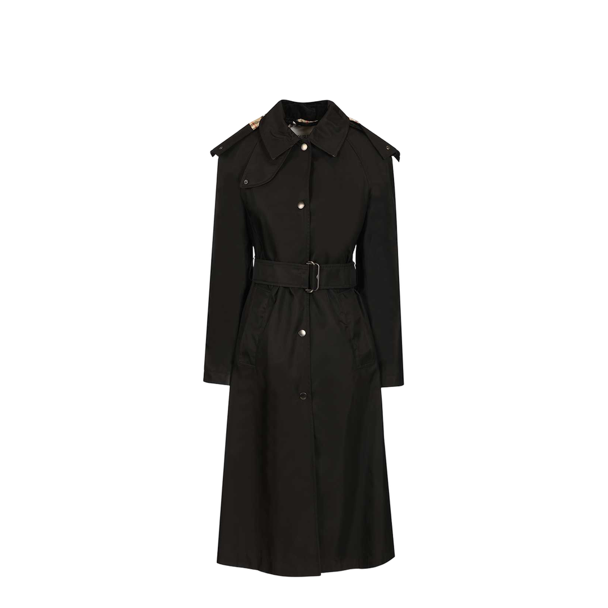 MAYFEYR - Burberry - Black Nylon Trench Coat - 8118730A1189
